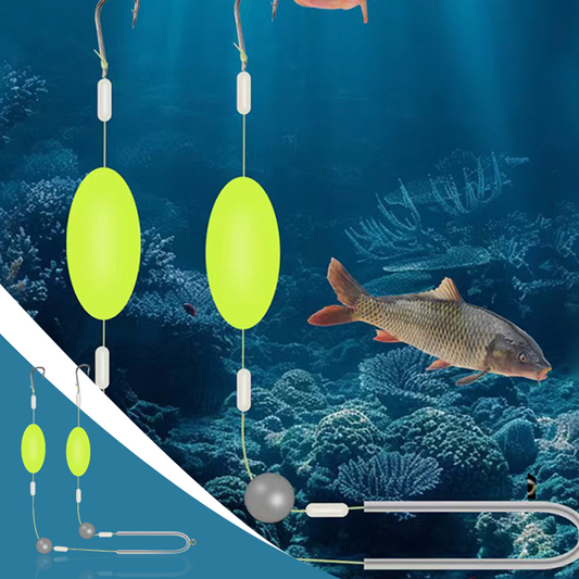 🎣⚡ Double-Hook Reverse Bottom Rig!–Say Goodbye to Ssnagging! 🎣