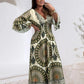 💖 NEW HOT SALE 💖Women's Lucky Print Maxi Dress