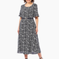 🌴Summer Specials🌴Elegant Printed Maxi Dress with Belt