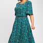 🌴Summer Specials🌴Elegant Printed Maxi Dress with Belt