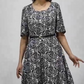 🌴Summer Specials🌴Elegant Printed Maxi Dress with Belt