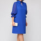⏳Time-limited Special⌛Women’s Elegant Solid Cutout Lapel Dress