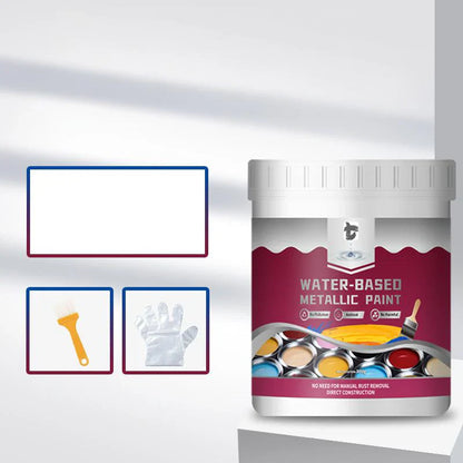 ⏳Oferta por tiempo limitado⏰Pintura metálica convertidora de óxido: una sola capa detiene el óxido, sin necesidad de lijar ni sin gases.🔨🛡️