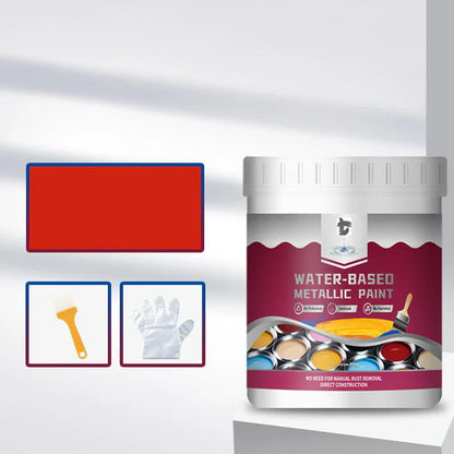 ⏳Oferta por tiempo limitado⏰Pintura metálica convertidora de óxido: una sola capa detiene el óxido, sin necesidad de lijar ni sin gases.🔨🛡️