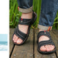 ✨Men's Summer Breathable Sandals with Adjustable Strap