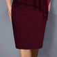🌸Ofertas especiales de verano 2026💐Vestido tipo capa con cuello en V y pedrería, con capa superpuesta de gasa