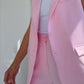 🎁Summer Hot Sale 50% OFF⏳💖Women’s Stylish Sleeveless Blazer & High-Waisted Pants Set