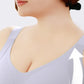 Women's Supportive Seamless Wireless Plus-Size Bra