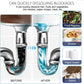 🎁🔥 Powerful Pipe Dredging Agent for Kitchen and Toilet Pipelines - Dissolves 200+ Blockages and Kills of Bacteria