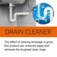 🎁🔥 Powerful Pipe Dredging Agent for Kitchen and Toilet Pipelines - Dissolves 200+ Blockages and Kills of Bacteria