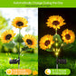 💐 ¡50% DE DESCUENTO! Luces solares de girasol – Decoración luminosa para el jardín 🌻🌙 【Oferta limitada】