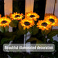 💐 ¡50% DE DESCUENTO! Luces solares de girasol – Decoración luminosa para el jardín 🌻🌙 【Oferta limitada】