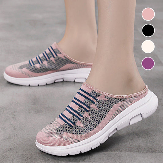 Zapatillas cómodas y transpirables con puntera cerrada