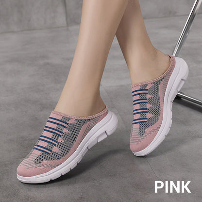 Zapatillas cómodas y transpirables con puntera cerrada