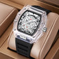 🎁Fashion Hollowed Men Watches-Limited 50%off