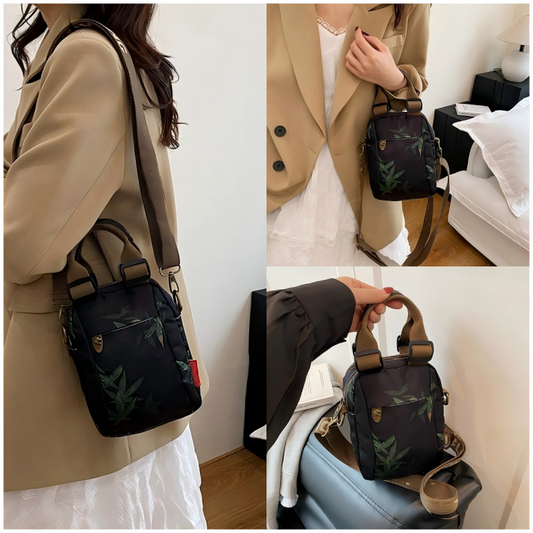 💥Limited Sale 50% OFF💖Women's Fashion Print Multi-Layer Shoulder Bag💕