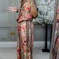 ⏳Time-Limited Special⏰Women's Printed Top & Wide Leg Pants 2-Piece Set