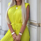 Women's Round Neck Sleeveless Dress