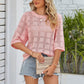 Women’s Fashion Mesh Loose Top