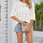 Women’s Fashion Mesh Loose Top
