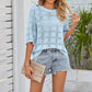 Women’s Fashion Mesh Loose Top