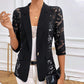 🌸New Arrival 60%OFF💖Women's Elegant Sheer Lace Detailing Blazer