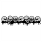 Waterproof Bleeding Skull Car Sticker