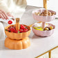 Double Layer Pumpkin Fruit Plate