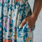 ⏳Time-limited Special⏰Women's Floral Print Strap Flowy Dress