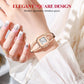 Minimalist Fashion Square Dial Quartz Watch