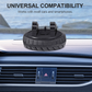 Soporte compacto para coche con giro de 360° para smartphones 🔄🚗📱