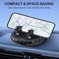 Soporte compacto para coche con giro de 360° para smartphones 🔄🚗📱