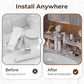 🔥 ¡COMPRA 3 LLEVA 1! 🚰 Estante Universal Extraíble para Grifos - Amplía Espacios de Almacenamiento en Cocina/Baño sin Obras 🔩📦