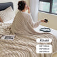 🛏️Manta gruesa de felpa con motivo de conejito y funda de terciopelo lechoso🫧Acurrúcate con la máxima comodidad.
