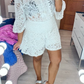 ⏰🔥 ¡50% DE DESCUENTO POR ÚLTIMO DÍA! 💃✨ Traje Casual de Encaje Dos Piezas – Elegancia y Comodidad en Cada Ocasión 🌸💖