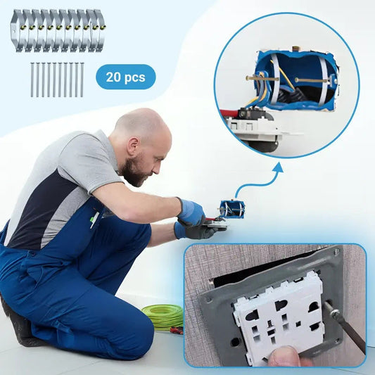 ⚒️⚒️ Reparador de Caja Empotrada con Dientes - 20 PZAS
