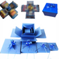Caja regalo sorpresa explosiva de 5 capas con lazo