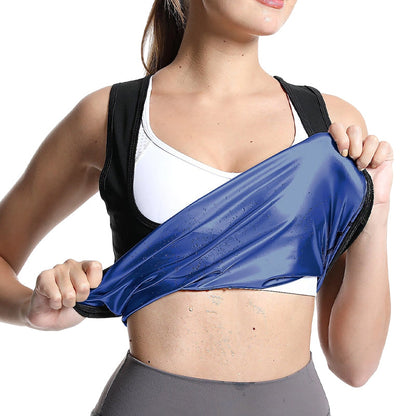 Chaleco quemagrasas para sauna para mujeres