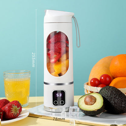 🥤✨ ¡OFERTA 50% OFF! Licuadora Portátil e Inalámbrica 450ML – Batidos Frescos en Cualquier Lugar, Rápida, Cómoda y Perfecta para Tu Día a Día 💚⚡