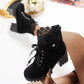 ❤️ Favoritas entre más de 10 000 clientes🔥 Botines de mujer con tacón grueso y puntera