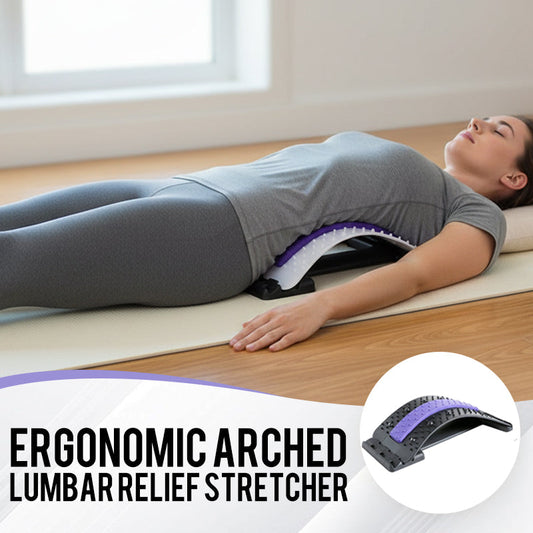 Ergonomic Arched Lumbar Relief Stretcher