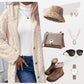 🍂🔥 ¡50% OFF! Cárdigan Cálido con Capucha para Mujer – Diseño Jacquard, Cómodo y Elegante 🧥✨