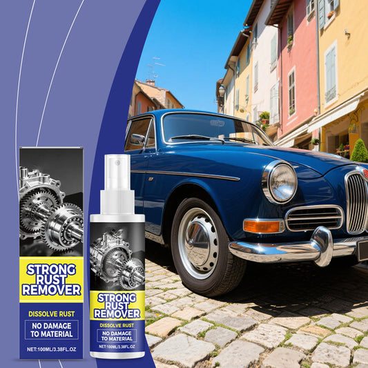 Compre 1 y llévese 1 gratis🔥 Potente spray quitamanchas de óxido todo en uno para coches: funciona en parachoques, tubos de escape y molduras, elimina el óxido sin esfuerzo en cuestión de minutos.