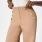 👖✨ Pantalones de Pierna Ancha y Cintura Alta para Mujer 💖 Elásticos, Cómodos y de Talla Grande | Ajuste Favorecedor 🌸 Estilo Moderno para Uso Diario, Oficina o Salidas Casual 🌟