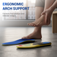Professional Sport Insoles with Arch Support & Shock Absorption