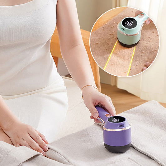 🔥Tiempo limitado 50% de descuento🔥 Quitapelusas de tela con pantalla digital con 3 velocidades