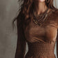 Vestido elegante plisado con cintura ajustada para mujer