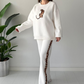 Conjunto de 2 piezas de moda informal para mujer