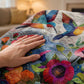 🔥 50% DE DESCUENTO 🔥 Manta de Franela Suave con Estampado de Flores – Ultra Cómoda y Decorativa para tu Hogar 🌸✨