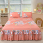 📢📢 OFERTA DEL 49% DE DESCUENTO!! ⏰ Juego de 3 Piezas de Falda de Cama con Volantes 🛏️